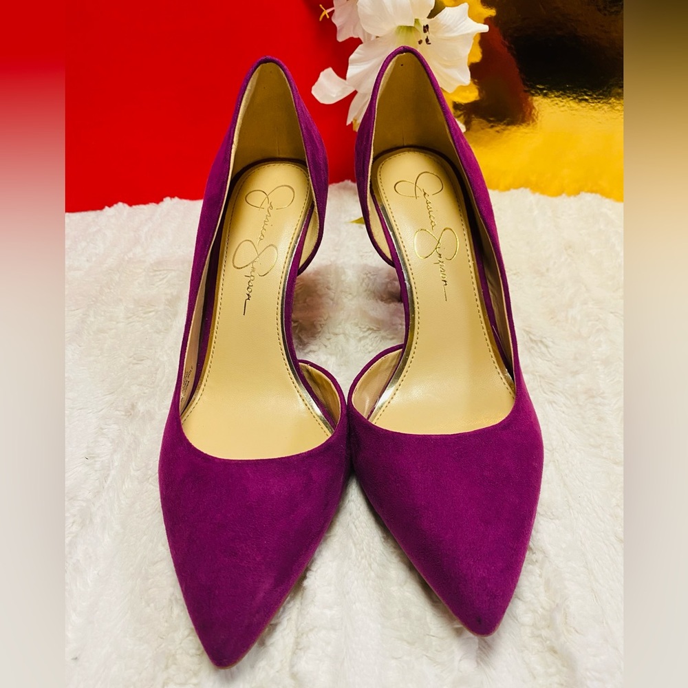Jessica Simpson Purple Passion Heels
